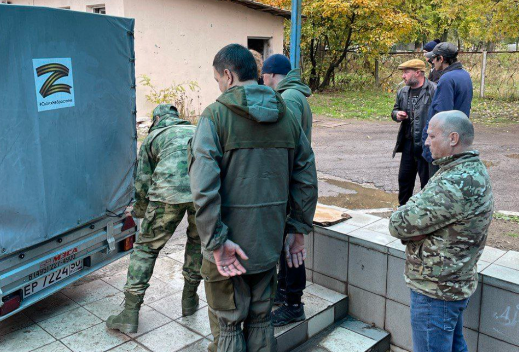 Доставка большого количества гуманитаоного груза г.Мариуполь